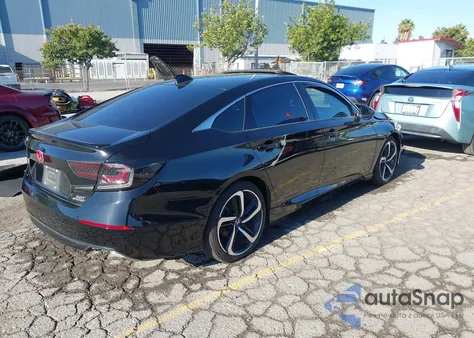 2019 Honda Accord Sport 2.0T from USA, damaged, VIN 1HGCV2E34KA007724